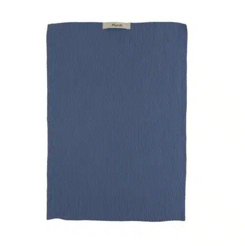 Handdoek Mynte cornflower gebreid