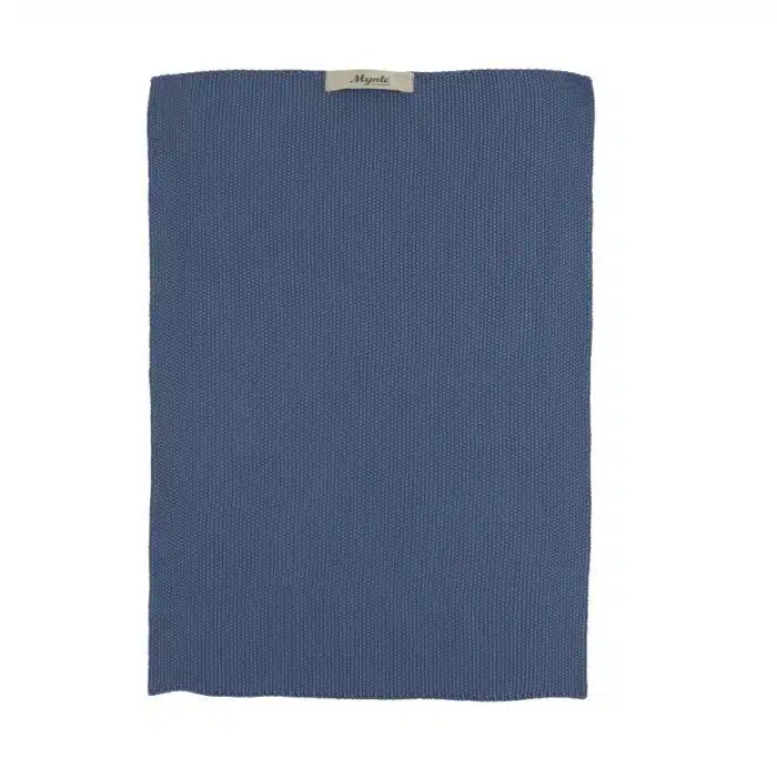 Handdoek cornflower gebreid
