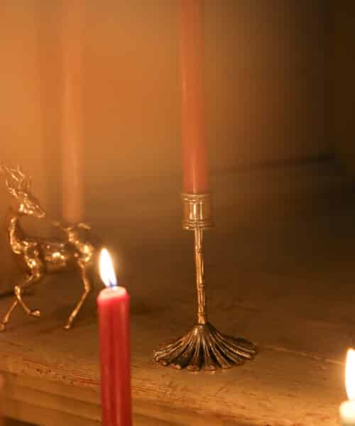 Kandelaar Bamboo messing