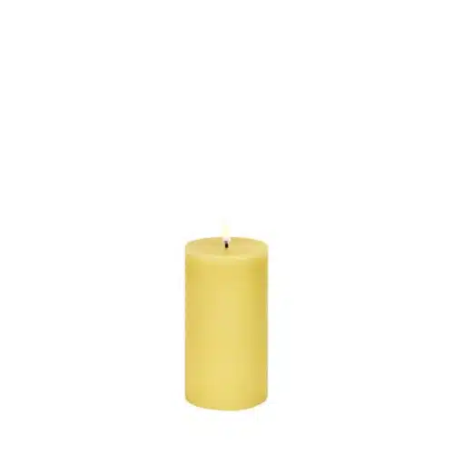 LED kaars wheat yellow