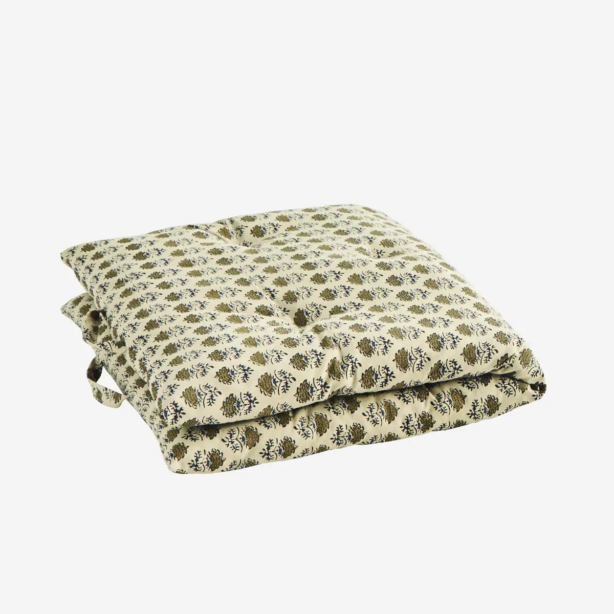 Madam Stoltz Matraskussen Flower groen