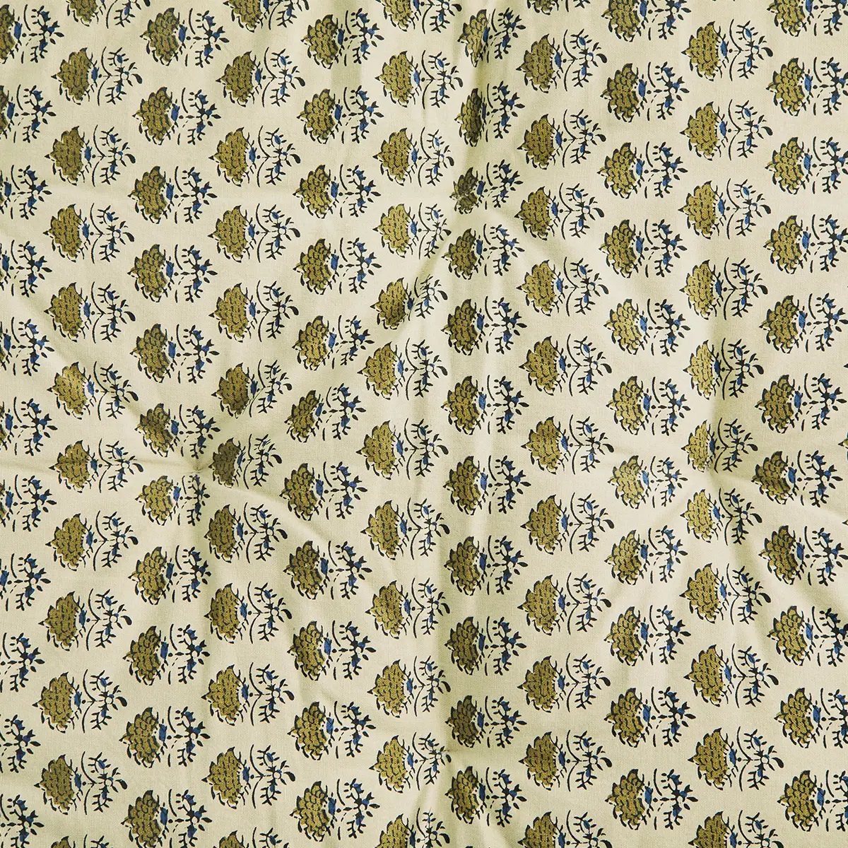 Madam Stoltz Matraskussen Flower groen