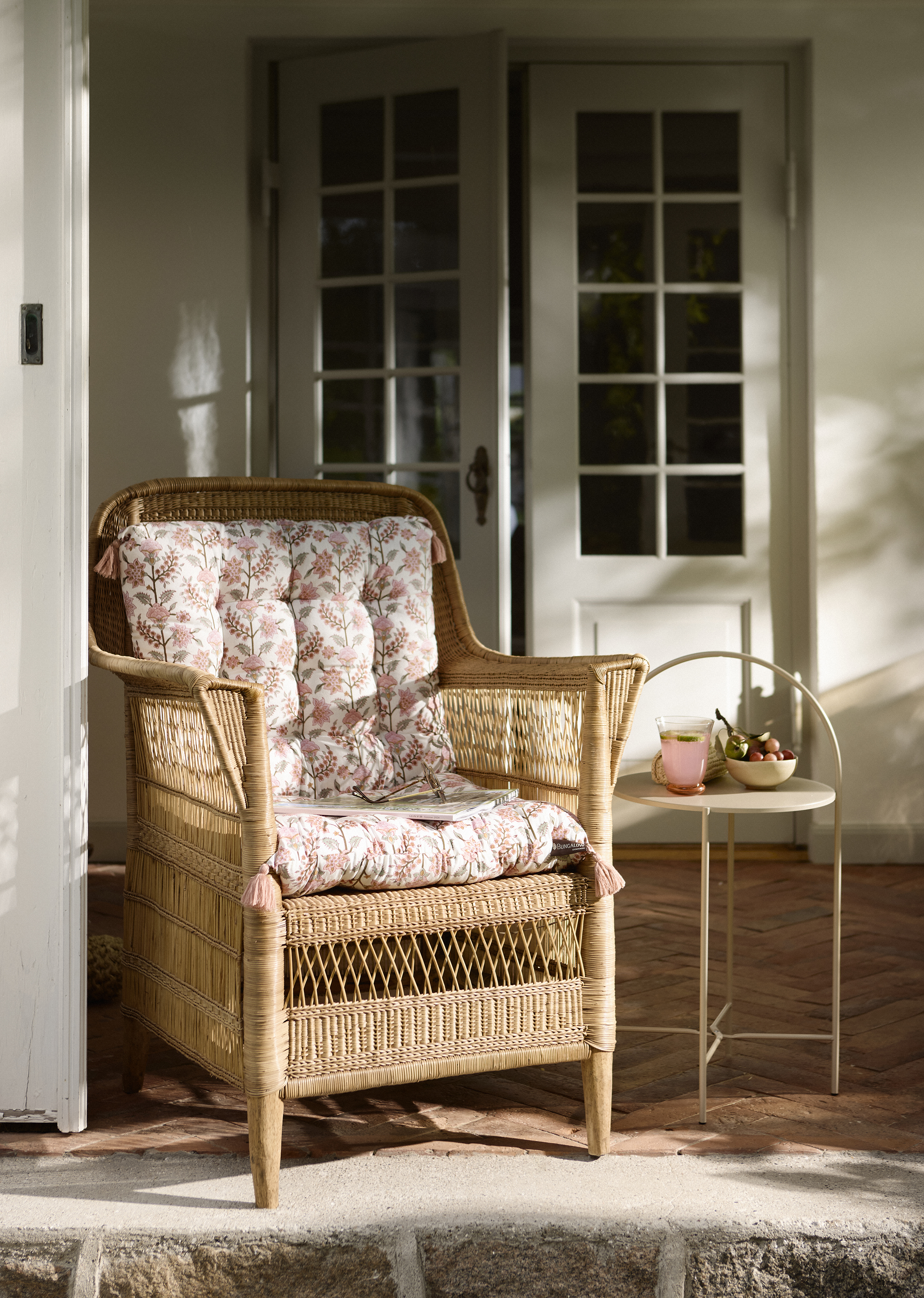 Matraskussen Blokprint Gita Sorbet