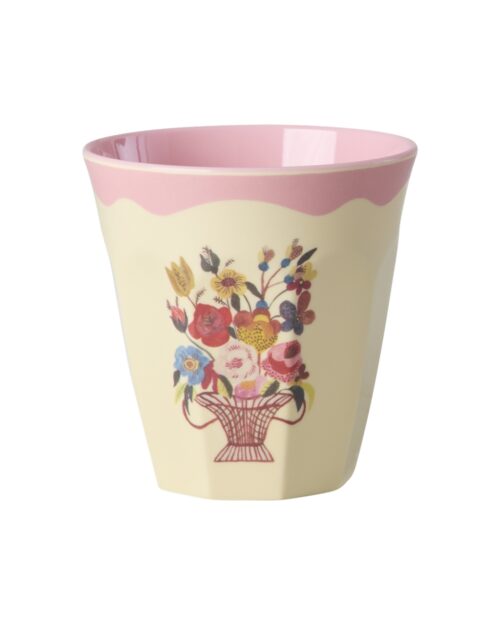 Melamine beker Vintage RiceXNathalie Lété Pink