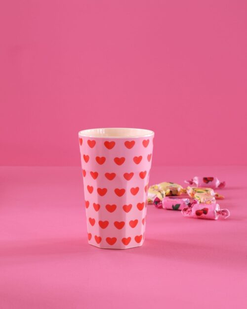 Melamine cup tall Sweet Hearts