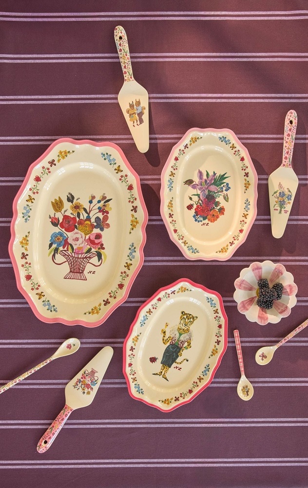 Melamine Serveerschaal small RiceXNathalie Lété