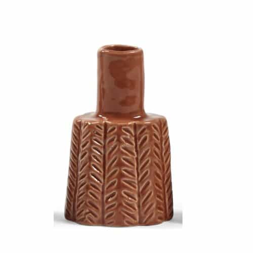 Molly glazed vaasje Terra