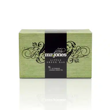 Mr. Jones tea Little Green Bag