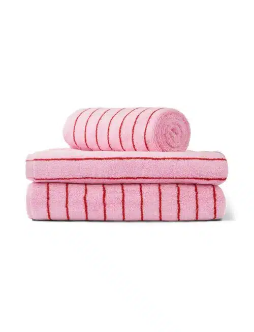 Naram Handdoek BabyPink&SkiPatrol