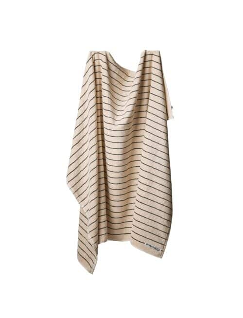 Naram Handdoek Creme&Ink