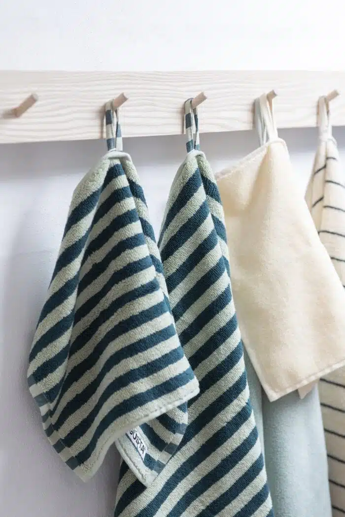 Naram Handdoek Seafoam&Deepteal