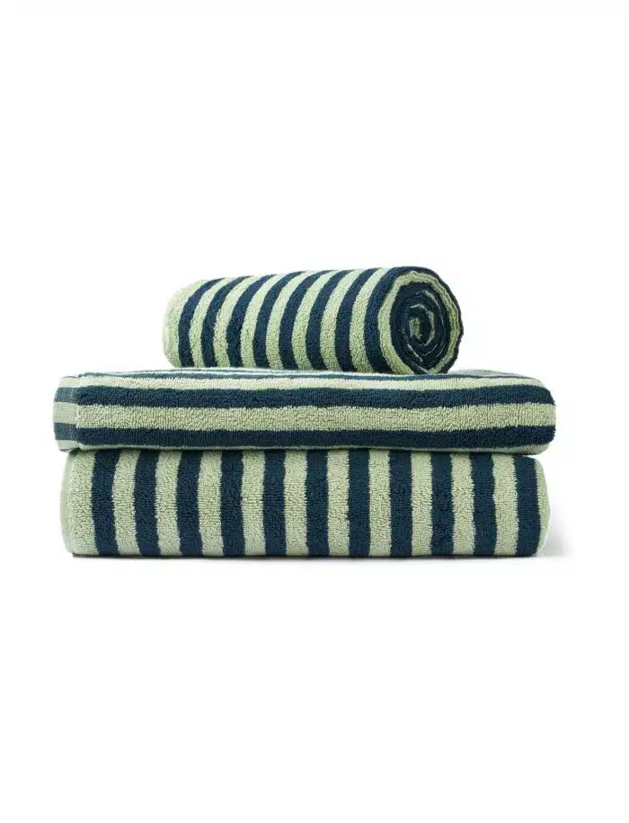 Naram Handdoek Seafoam&Deepteal