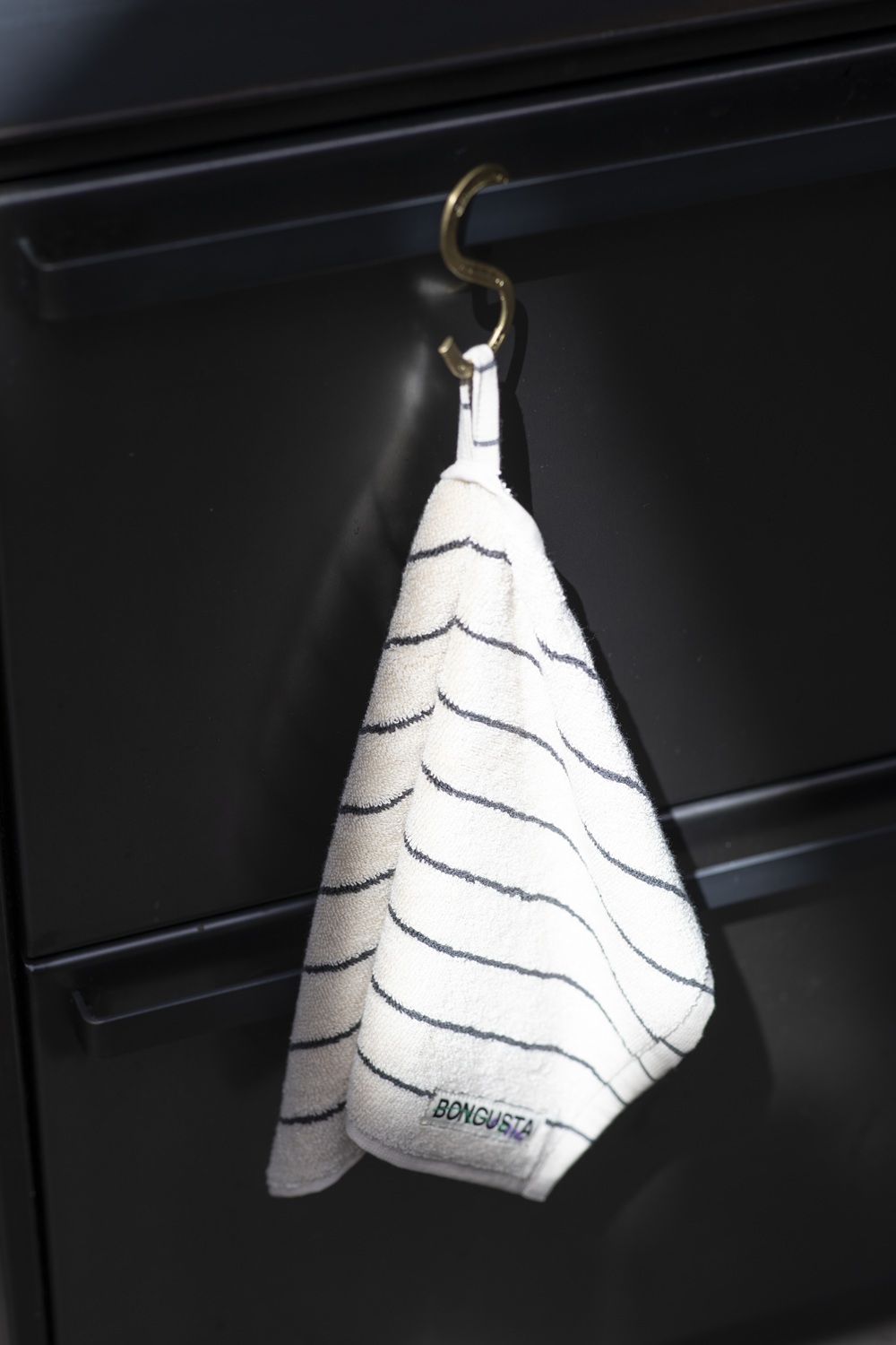 Naram Handdoek small Cream & Ink