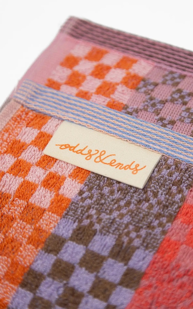 Ods&Ends Handdoek Checkered Check #85