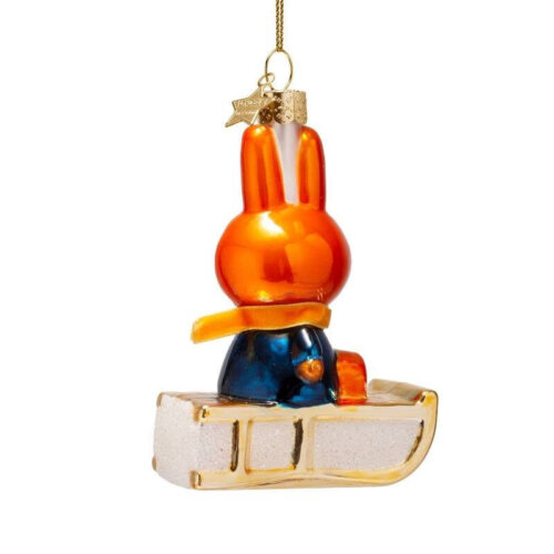 Ornament Nijntje op de slee