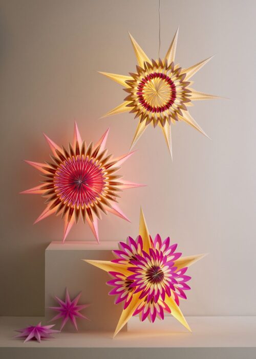 Paper Star Helios Gold