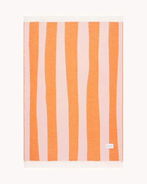 Plaid Rough Stripe Roze Wortel