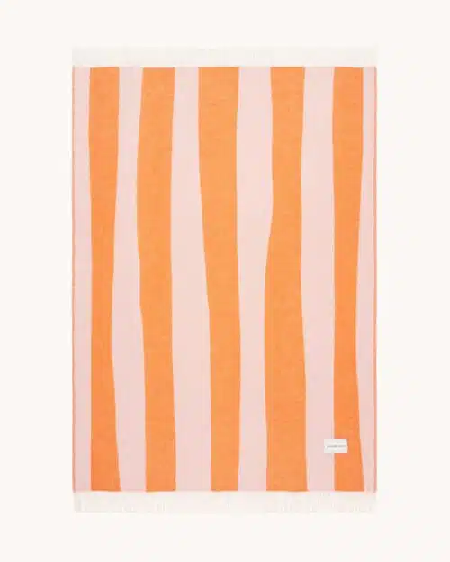 Plaid Rough Stripe Roze Wortel