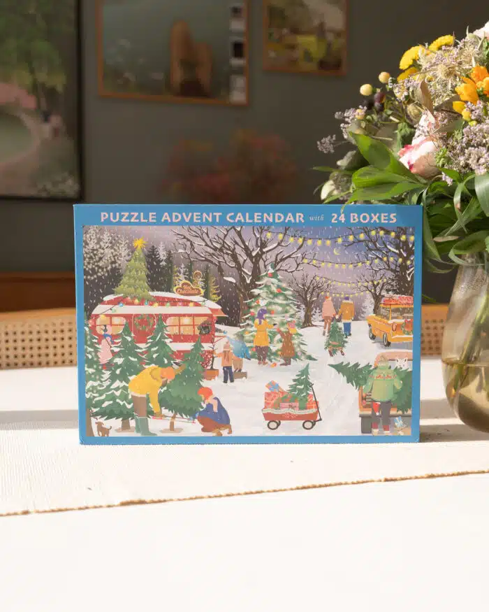Puzzel Adventkalender 1000st