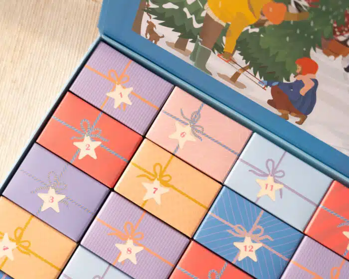 Puzzel Adventkalender 1000st