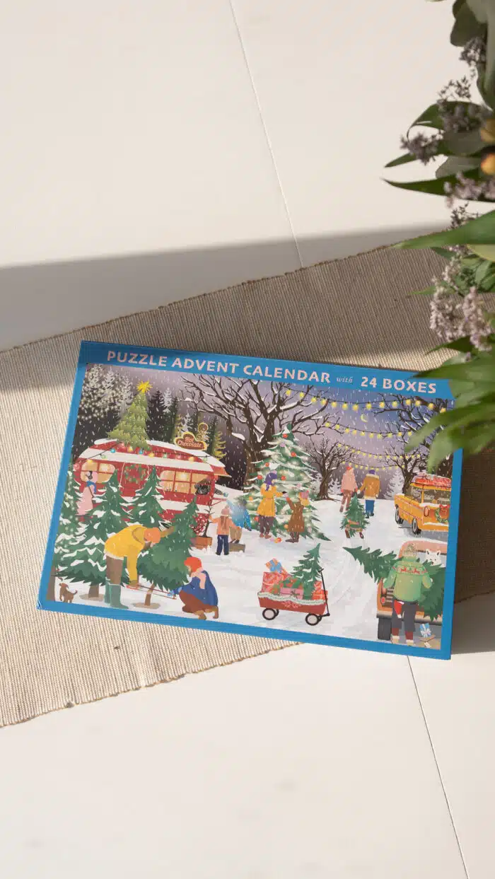 Puzzel Adventkalender 1000st