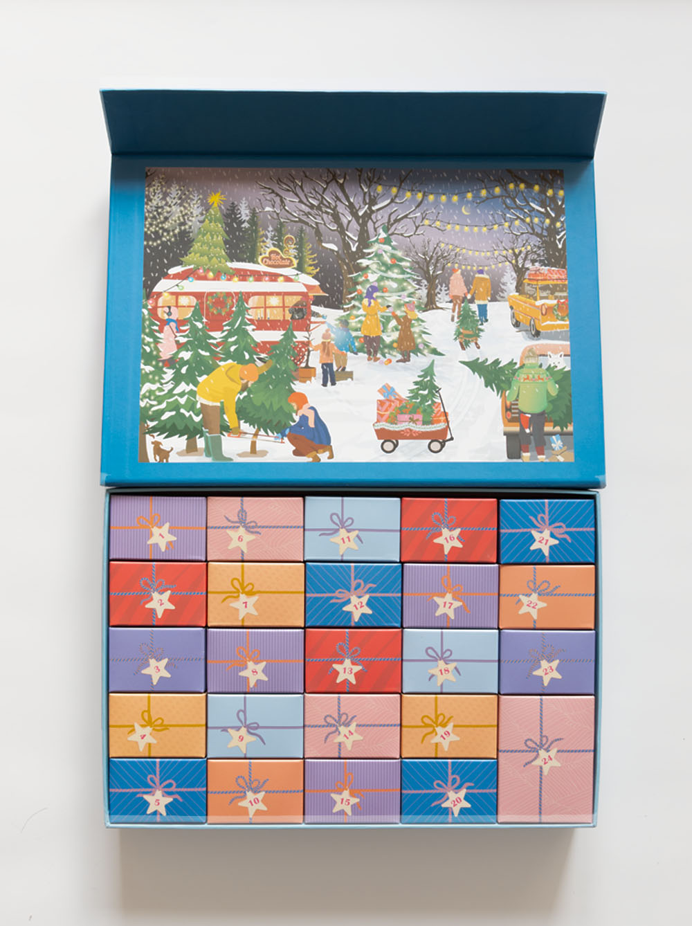 Puzzel Adventkalender 1000st