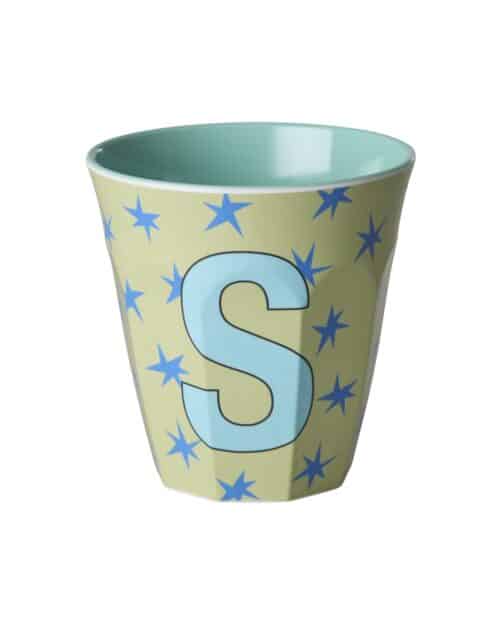 Rice Alfabet beker S Stars