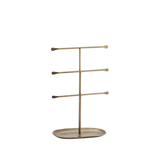 Sieradenrek Handgesmeed Brass 3 laags