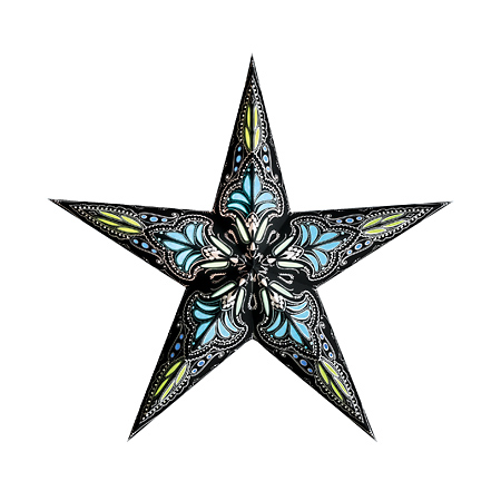 Starlightz Ster Jaipur black turquoise