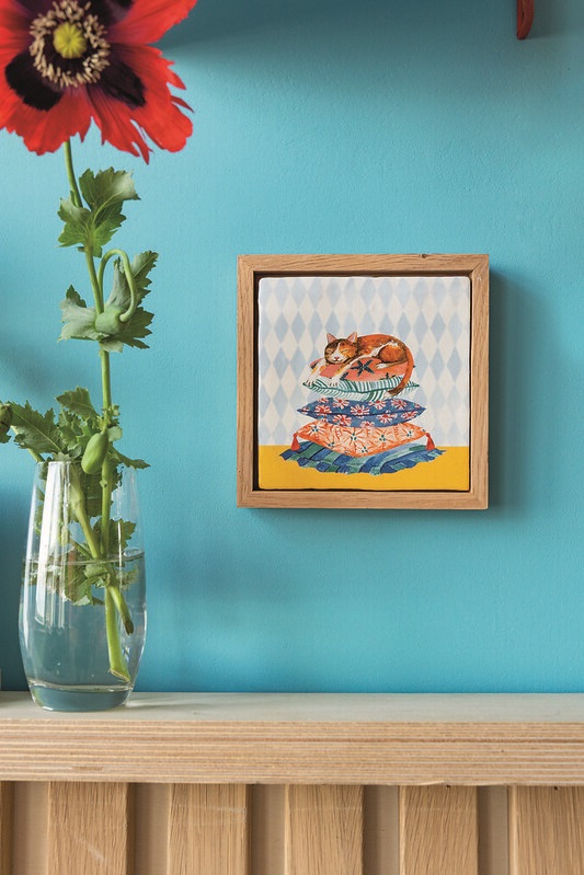 Storytile Sleepy Cat