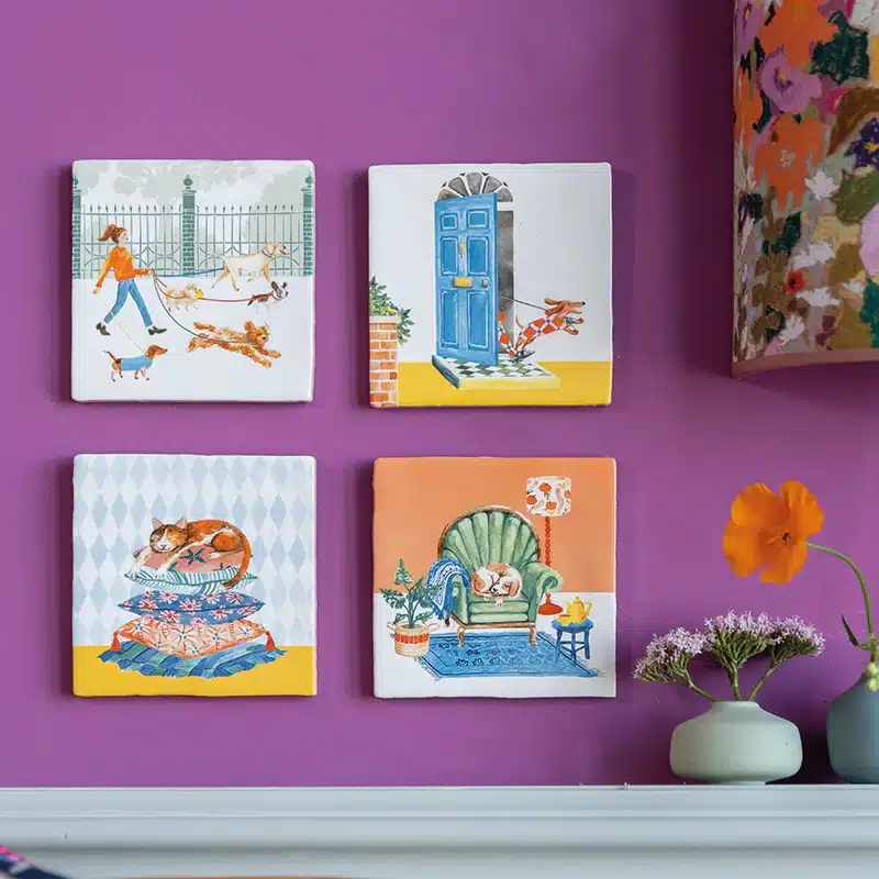 Storytile Who let the dog out?