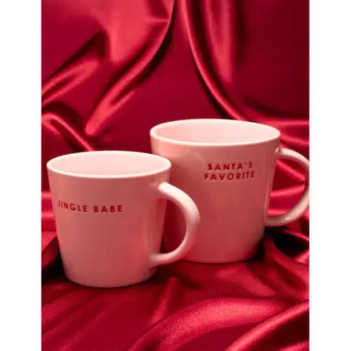 Theekop Santa's Favorite Roze