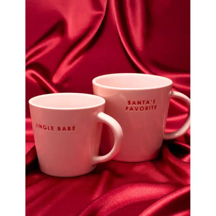 Theekop Santa's Favorite Roze
