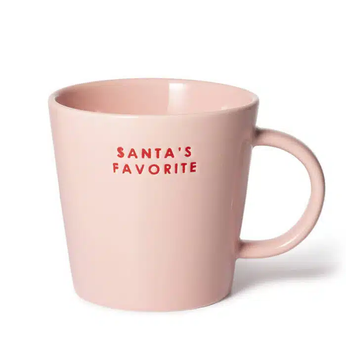 Theekop Santa's Favorite Roze