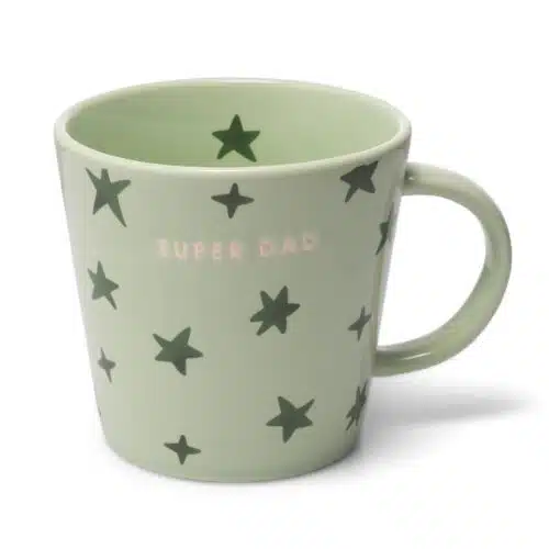 Theekop Super Dad lichtgroen