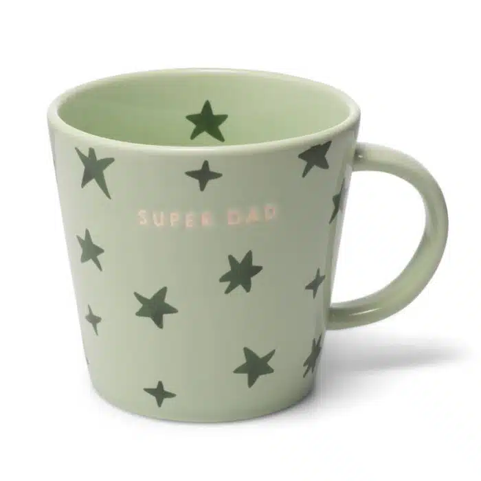 Theekop Super Dad lichtgroen
