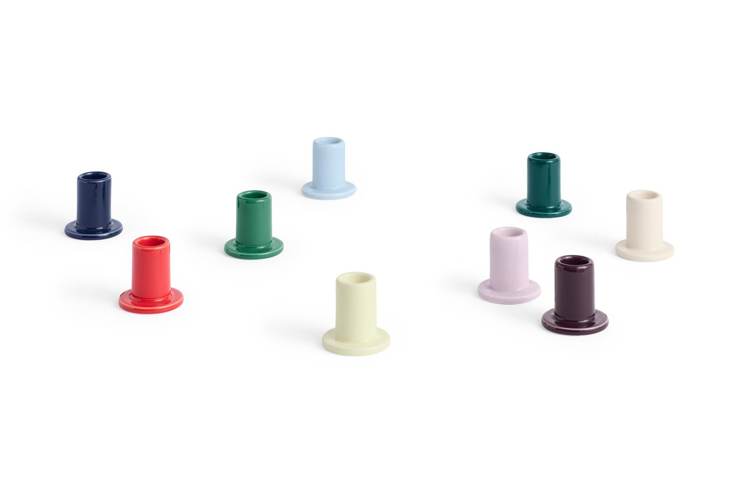 Tube kandelaar small rood