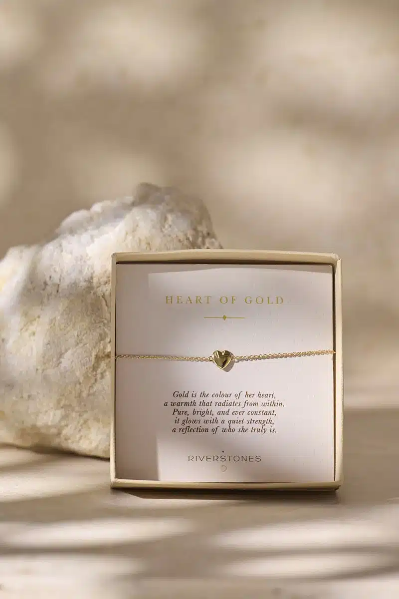 Armband Heart verguld