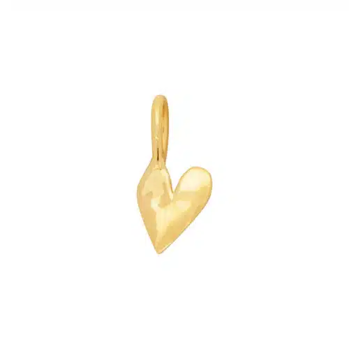Bedel Hammered Heart Gold