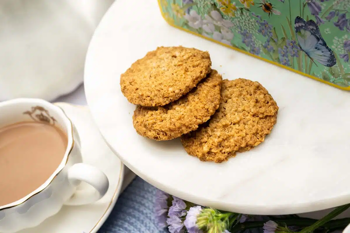 Blik English Garden Honing Haver koekjes