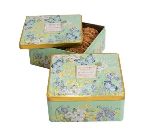 Blik English Garden Honing Haver koekjes