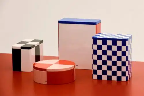 Blik XL White-Blue-Red