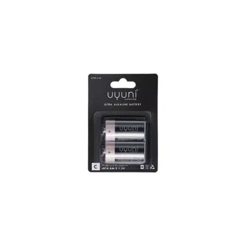 C Batterijen voor Uyuni Lighting stompkaars