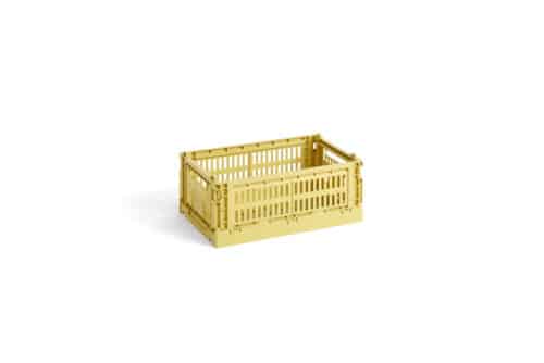 Colour crate Small Dusty Yellow