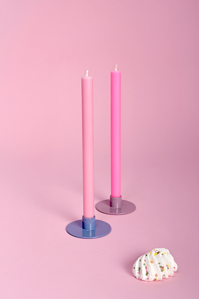 Kandelaar POP Mini Grijsblauw