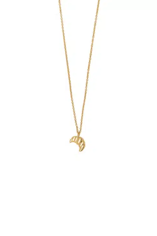 Ketting Croissant verguld