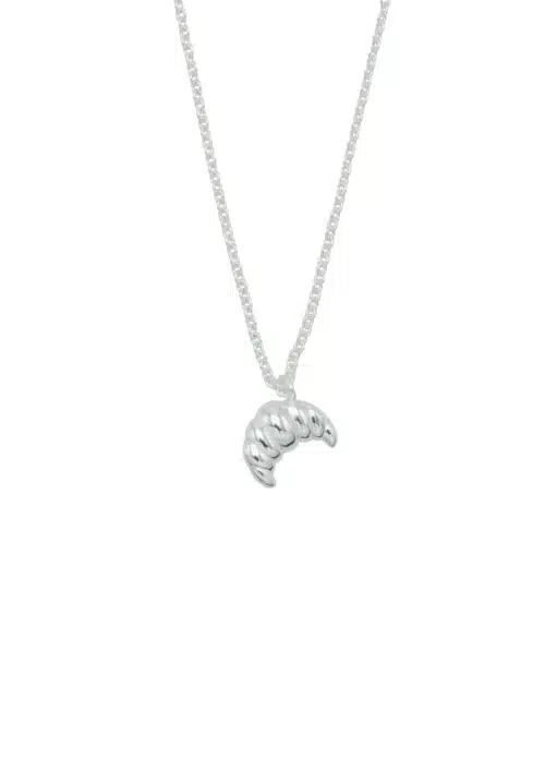 Ketting Croissant Zilver