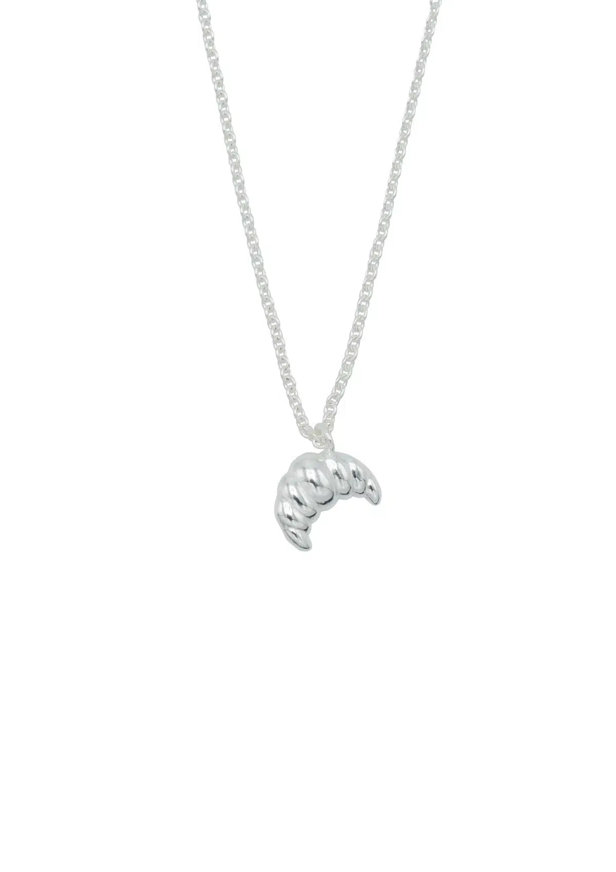 Ketting Croissant Zilver
