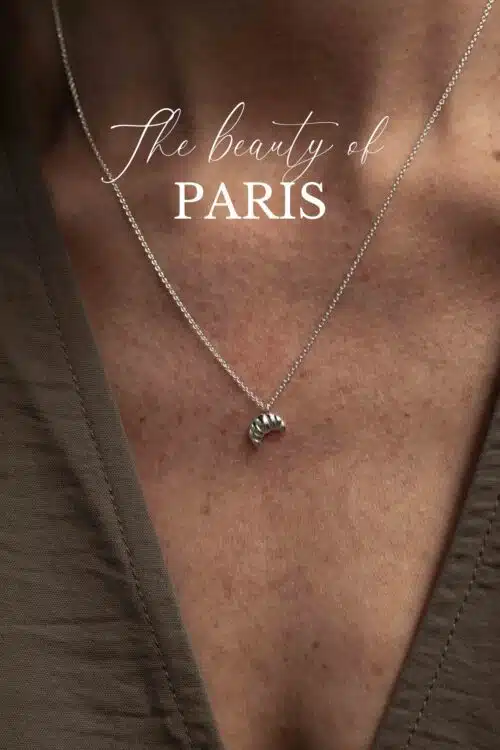 Ketting Croissant Zilver