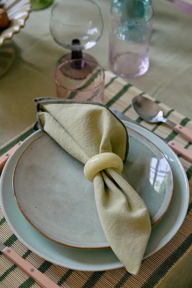 Napkin Rings Sunset Set/4